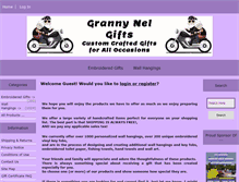 Tablet Screenshot of grannynel.com